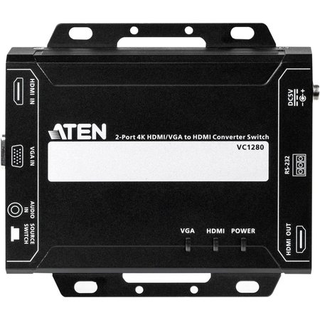 ATEN 2-Port 4K Hdmi/Vga To Hdmi Converter Switch VC1280